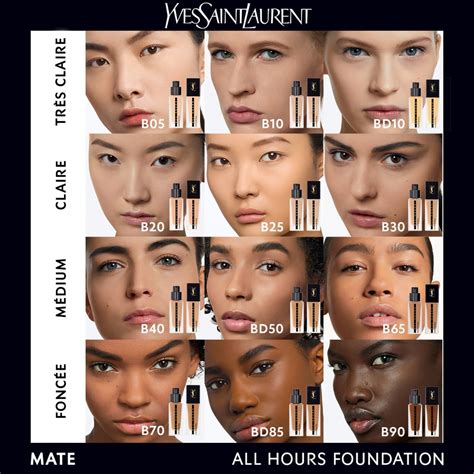 sephora canada ysl foundation|YSL all hours foundation size.